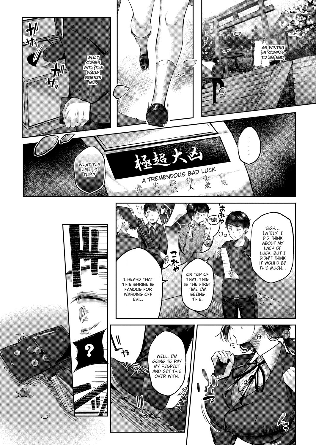 Hentai Manga Comic-Misfortune Pick Up-Read-1